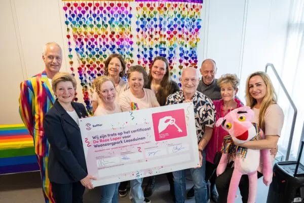Certificaat Roze loper Saffier loosduinen