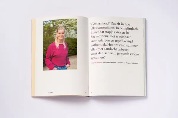 Pagina van het visieboek 'iedereen' van Saffier